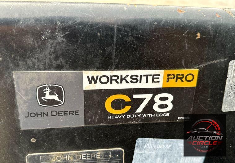2021 John Deere 325G tracked skid steer loader