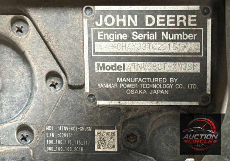 2021 John Deere 325G tracked skid steer loader