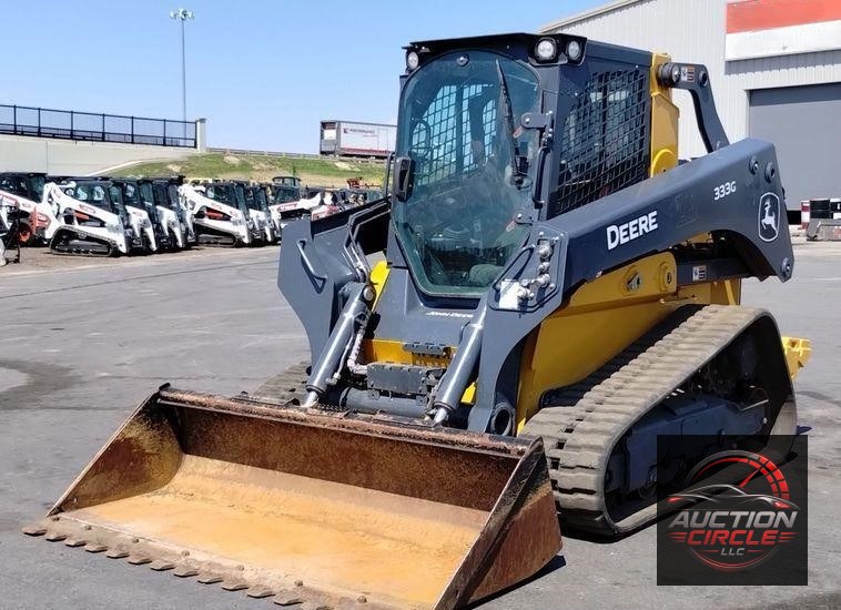 2022 John Deere 333G tracked skid steer loader