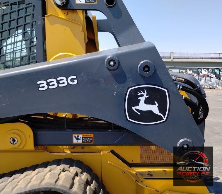 2022 John Deere 333G tracked skid steer loader