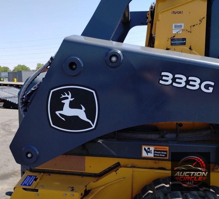 2022 John Deere 333G tracked skid steer loader