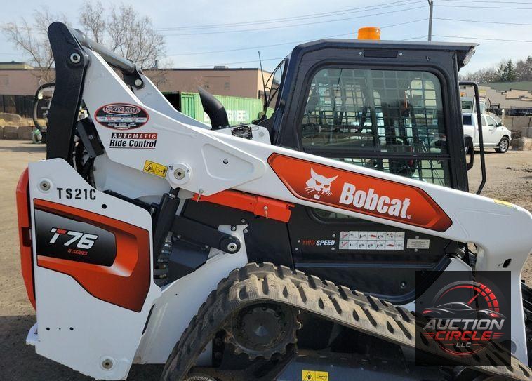 2021 Bobcat T76 skid steer loader