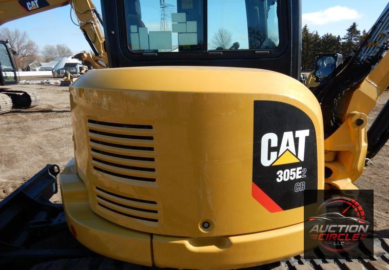 2018 Caterpillar 305E2  mini excavator