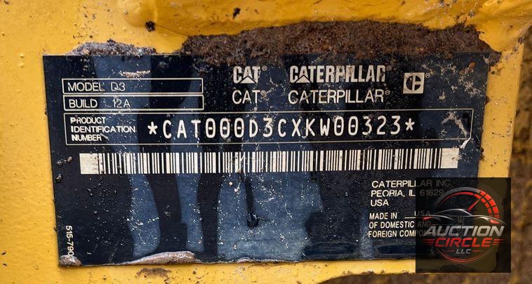 2021 Caterpillar  D3 dozer