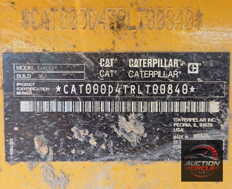 2023 Caterpillar D4 LGP dozer