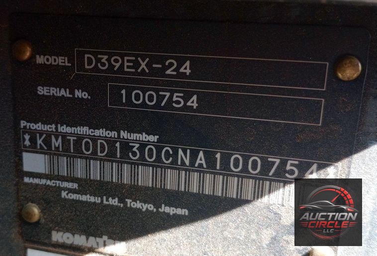 2023 Komatsu D39EX-24 dozer
