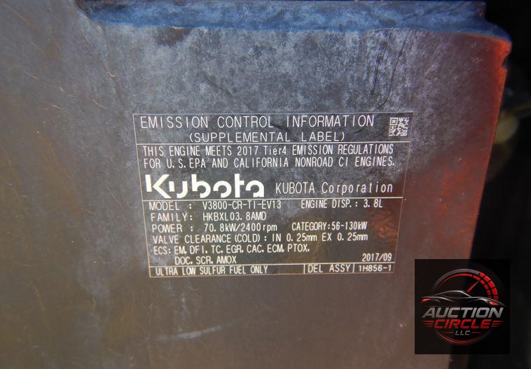 2018 Kubota SVL95-2S skid steer
