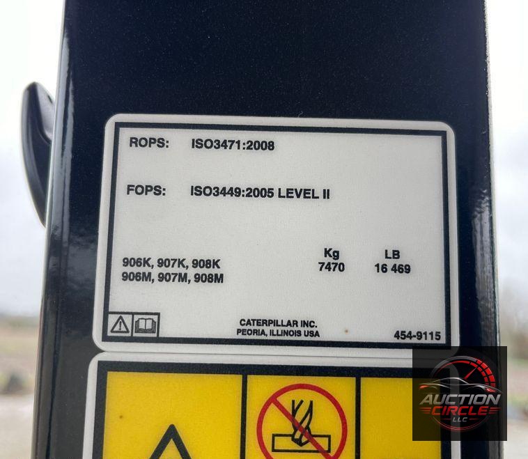 2022 Caterpillar  906M wheel loader