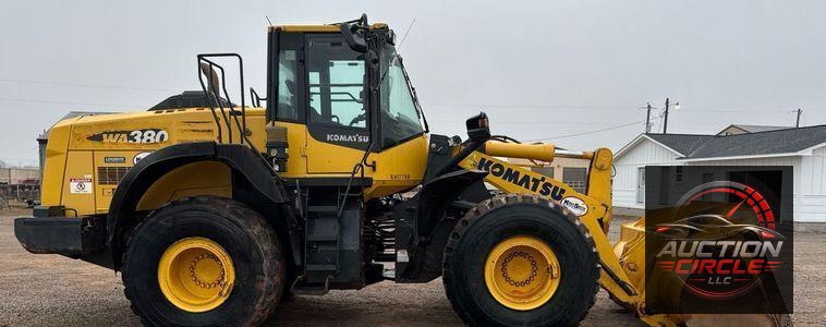 2017 Komatsu WA380-8 wheel loader