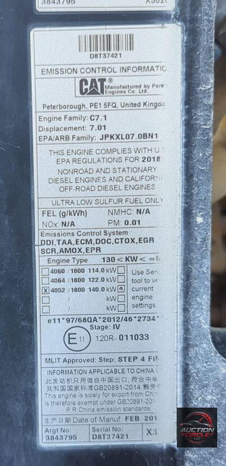 2018 Caterpillar 938M wheel loader