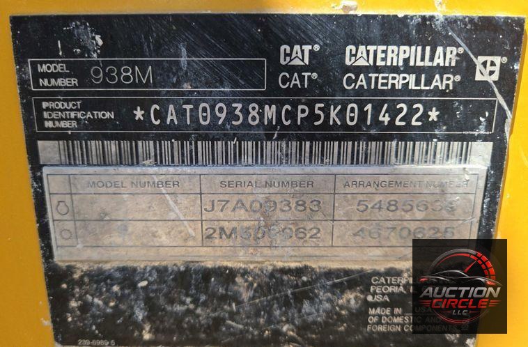2021 Caterpillar  938M wheel loader