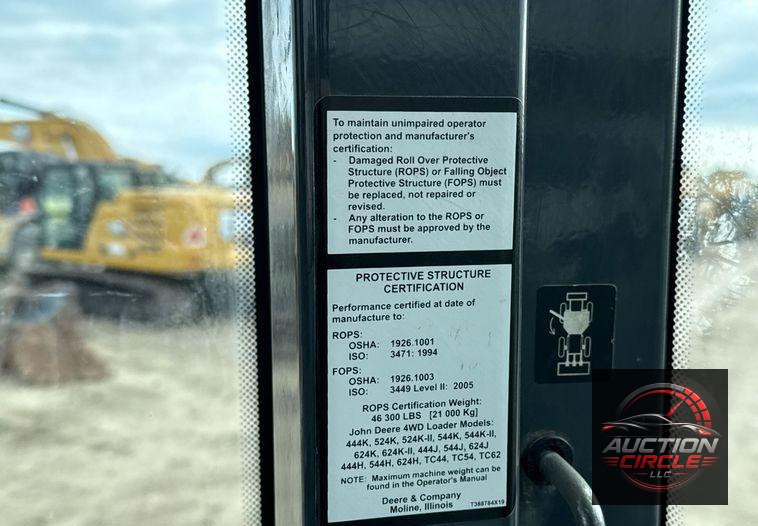 2018 John Deere 624K-II wheel loader