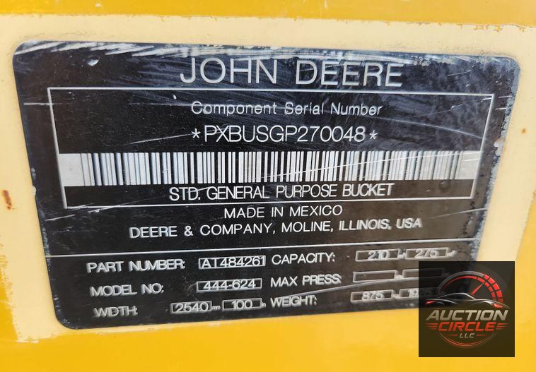 2018 John Deere 544K-II  wheel loader
