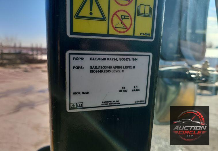 2012 Caterpillar 972K  wheel loader