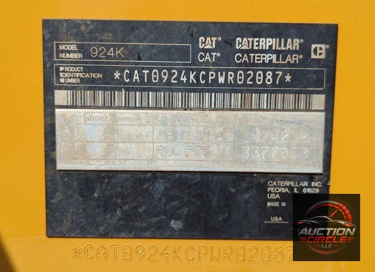 2013 Caterpillar 924K  wheel loader