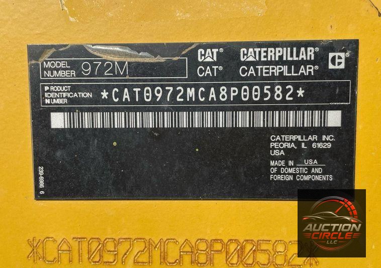 2015 Caterpillar 972M  wheel loader