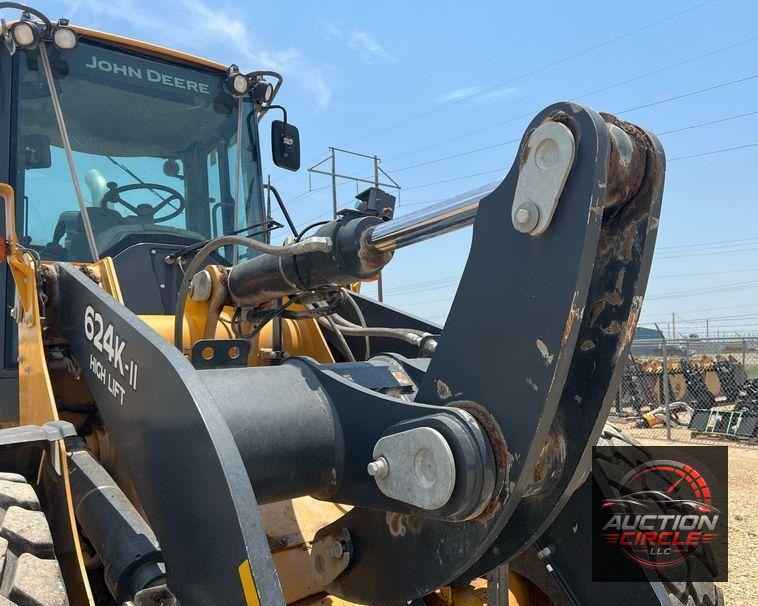 2017 John Deere 624K-II  high lift wheel loader