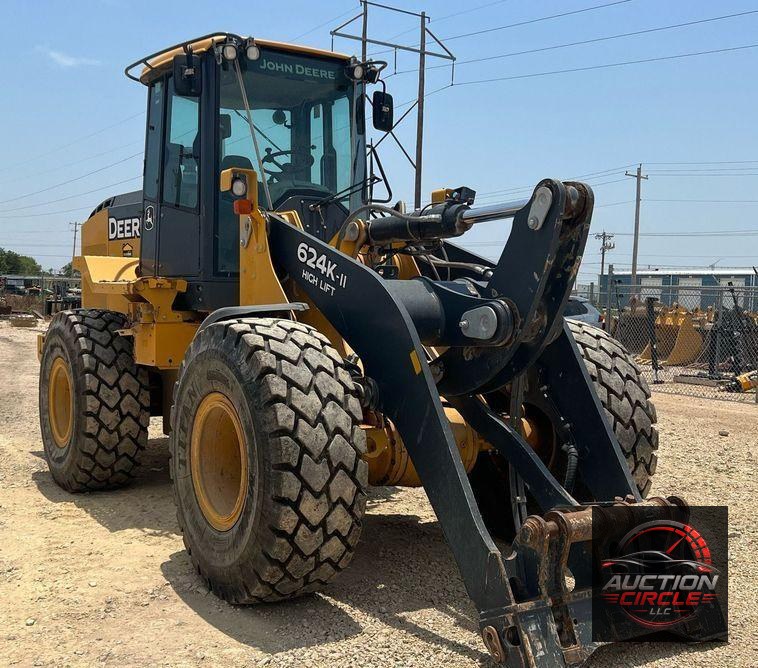 2017 John Deere 624K-II  high lift wheel loader