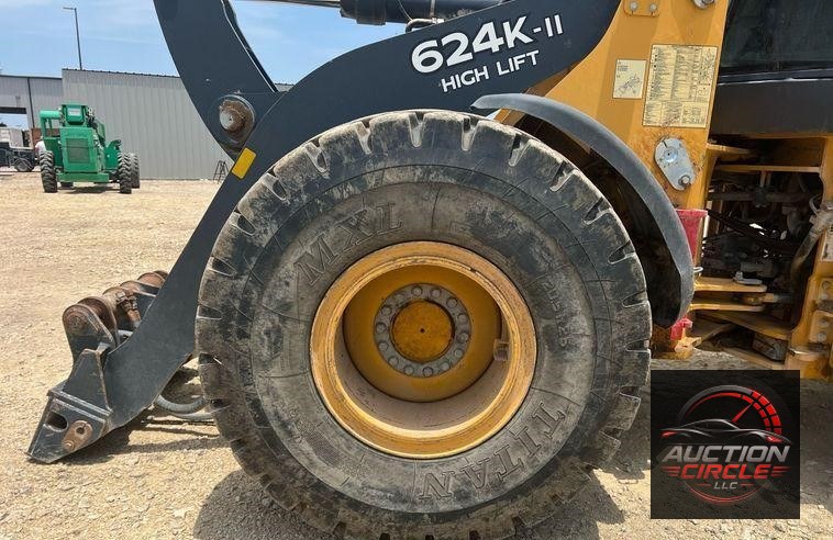 2017 John Deere 624K-II  high lift wheel loader