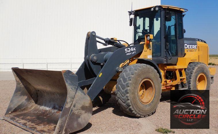 2012 John Deere 524K  high lift wheel loader