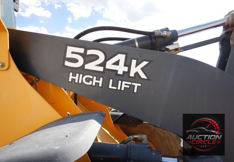 2012 John Deere 524K  high lift wheel loader