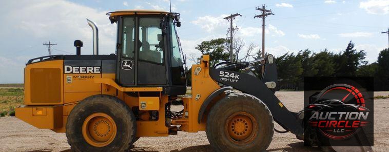 2012 John Deere 524K  high lift wheel loader