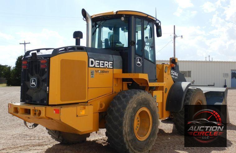2012 John Deere 524K  high lift wheel loader