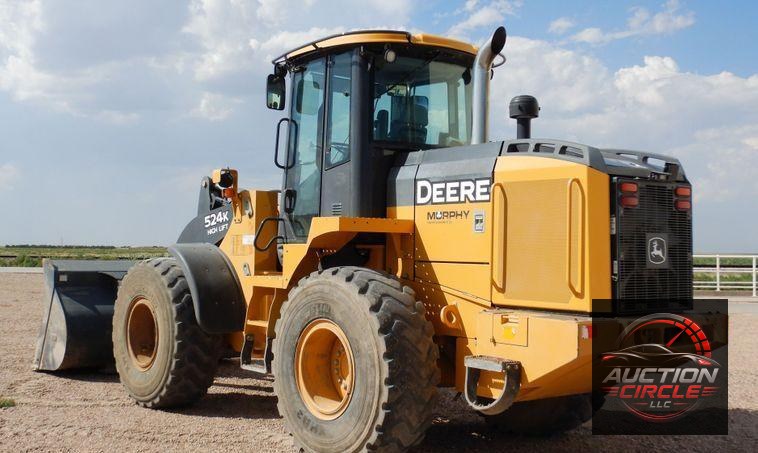 2012 John Deere 524K  high lift wheel loader