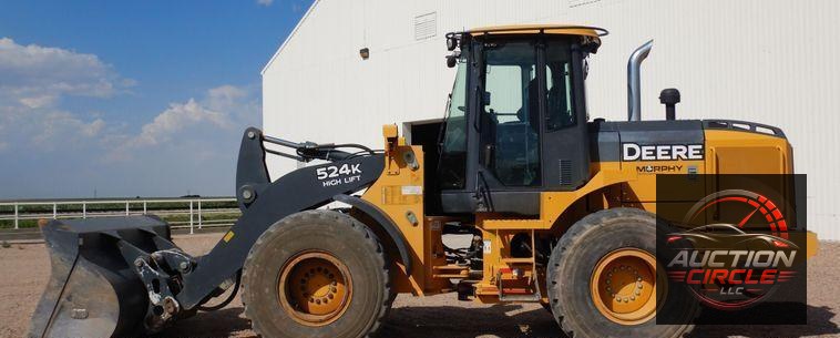 2012 John Deere 524K  high lift wheel loader