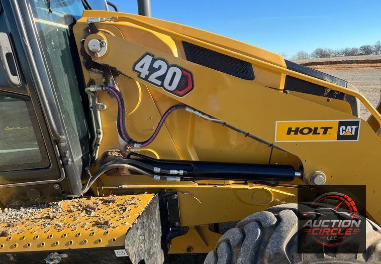 2021 Caterpillar 420ST HRC backhoe