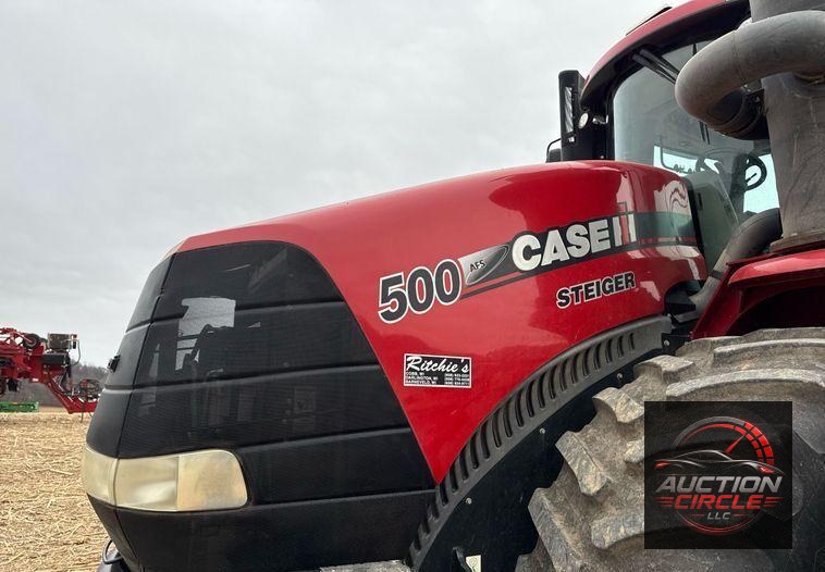 2018 Case IH Steiger 500 4WD tractor