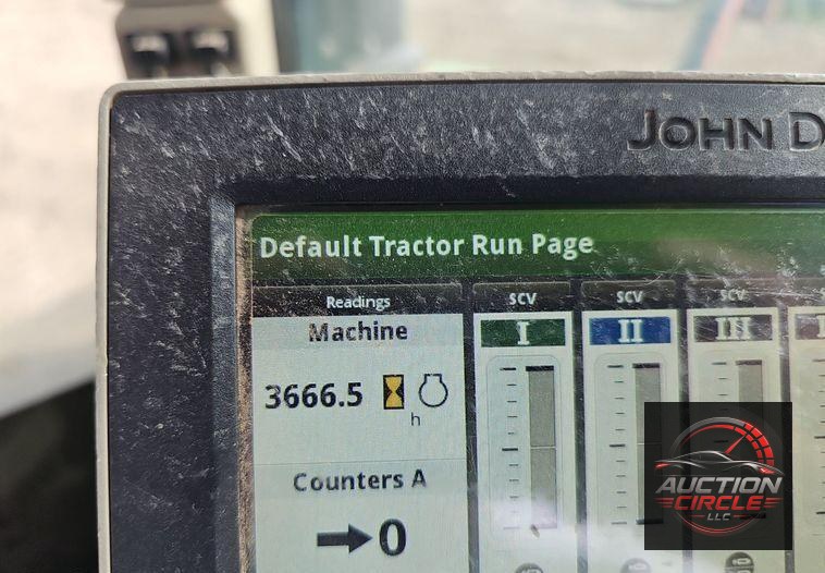 2019 John Deere 9520R Scraper Special 4WD tractor