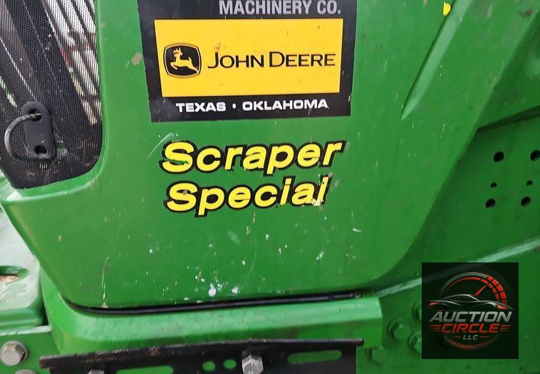 2019 John Deere 9520R Scraper Special 4WD tractor