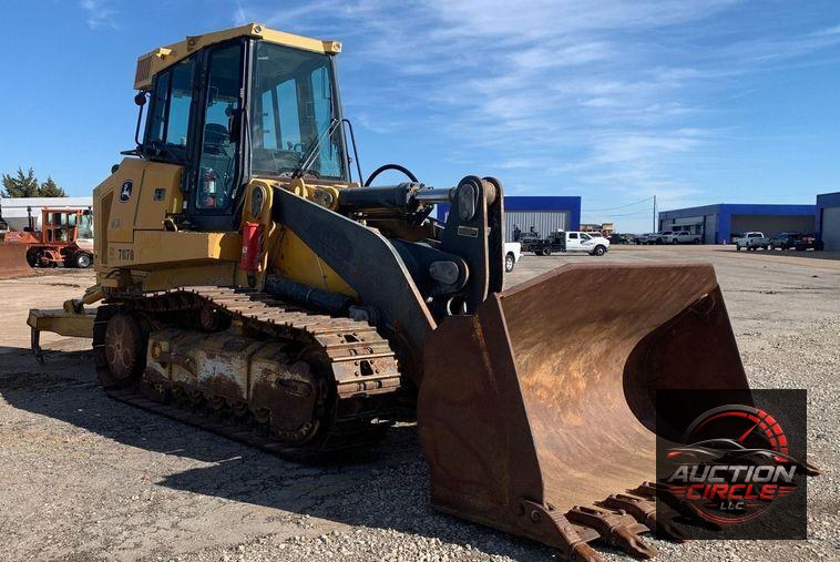 2015 John Deere 755K track loader