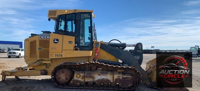 2015 John Deere 755K track loader