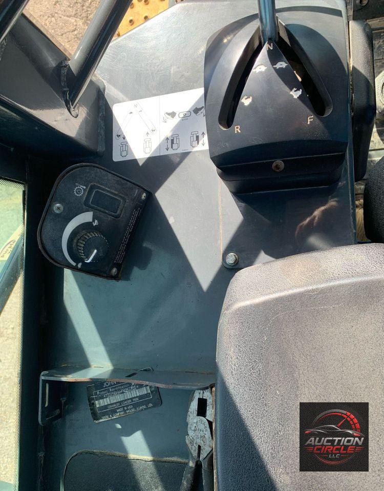 2015 John Deere 755K track loader