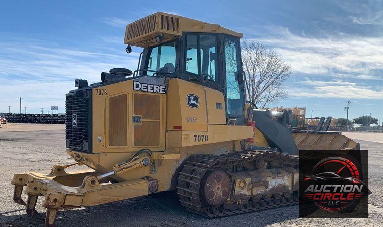 2015 John Deere 755K track loader