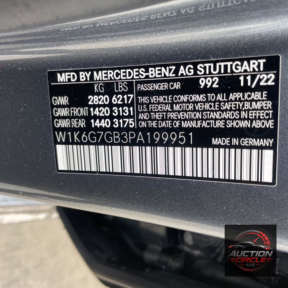 2023 Mercedes-Benz S-Class S 580 4MATIC
