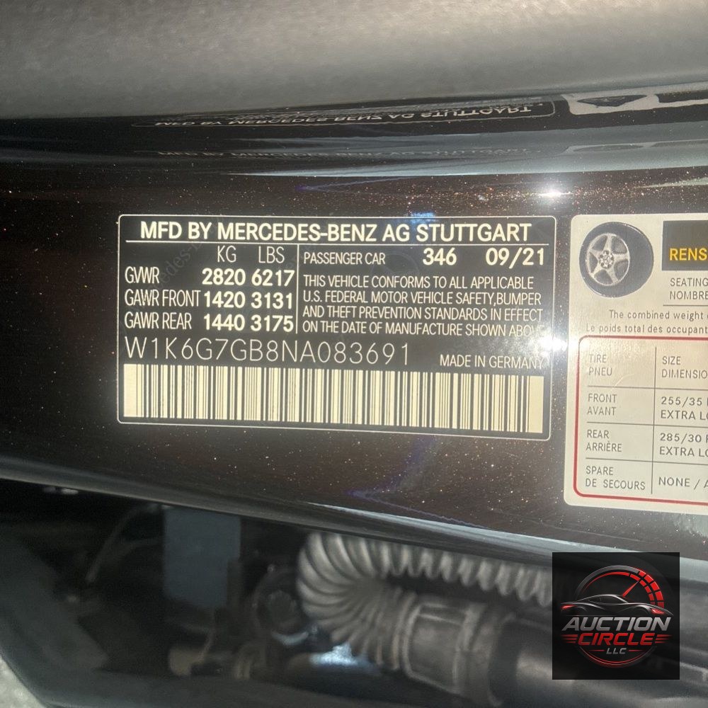 2022 Mercedes-Benz S-Class S 580 4MATIC