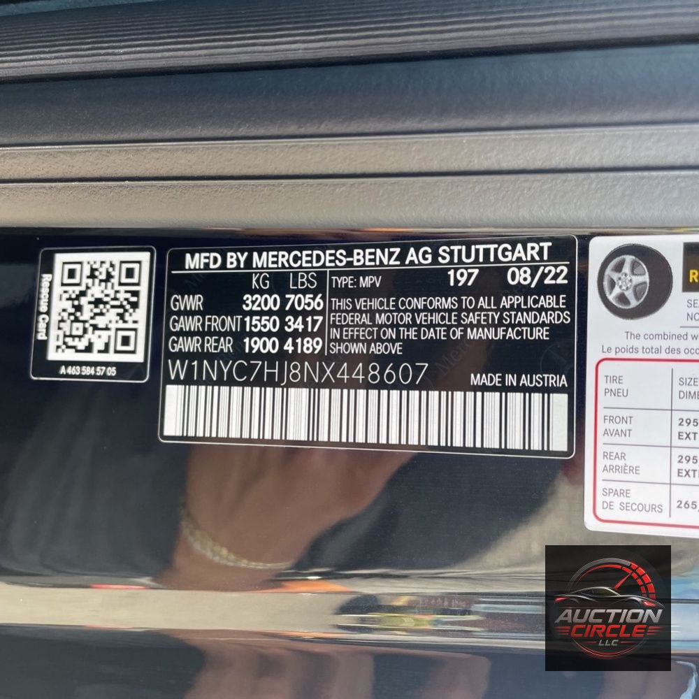 2022 Mercedes-Benz G-Class AMG G63 Brabus 4x4