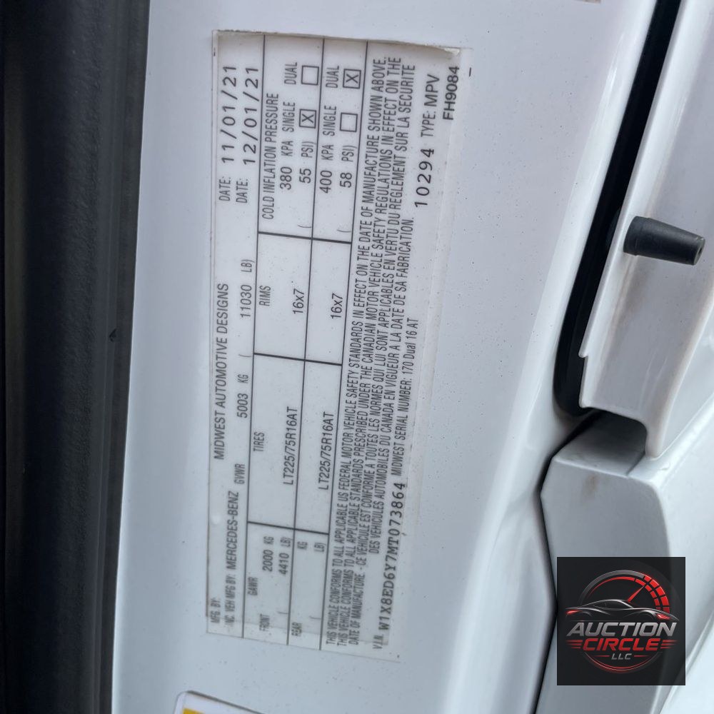 2021 Mercedes-Benz Sprinter 3500XD