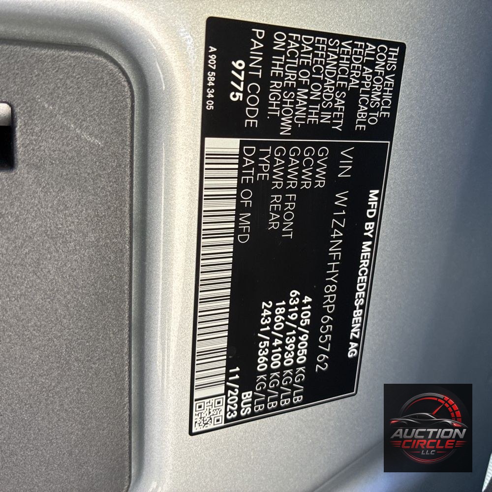 2024 Mercedes-Benz Sprinter 2500 High Roof