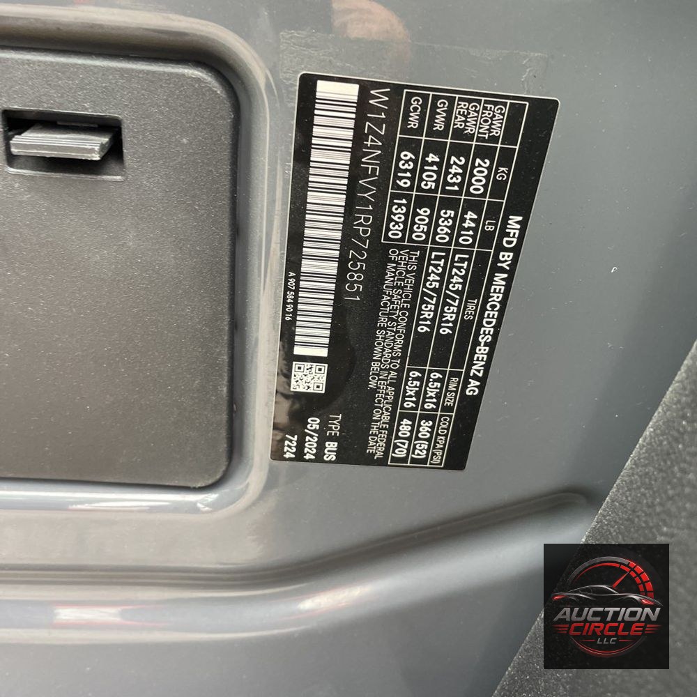 2024 Mercedes-Benz Sprinter 2500