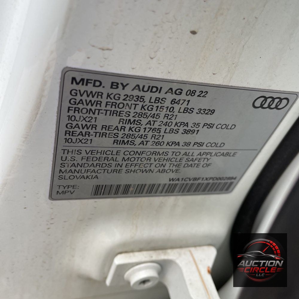 2023 Audi Q8 Prestige 55 TFSI
