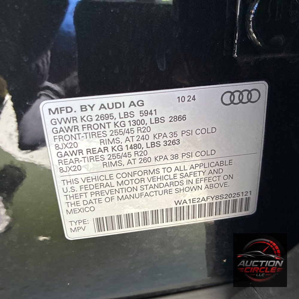 2025 Audi Q5 S-Line Prem+ 55 PHEV
