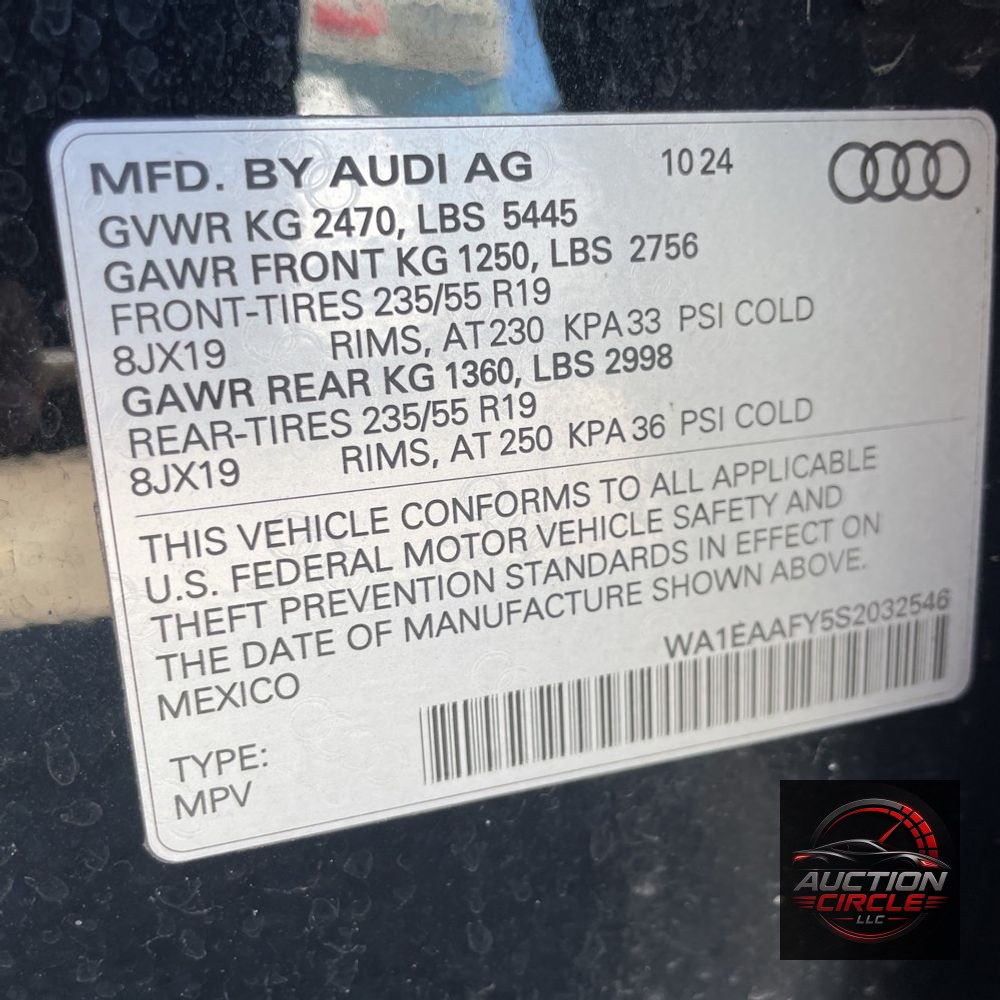 2025 Audi Q5 S-Line Prem+ 45