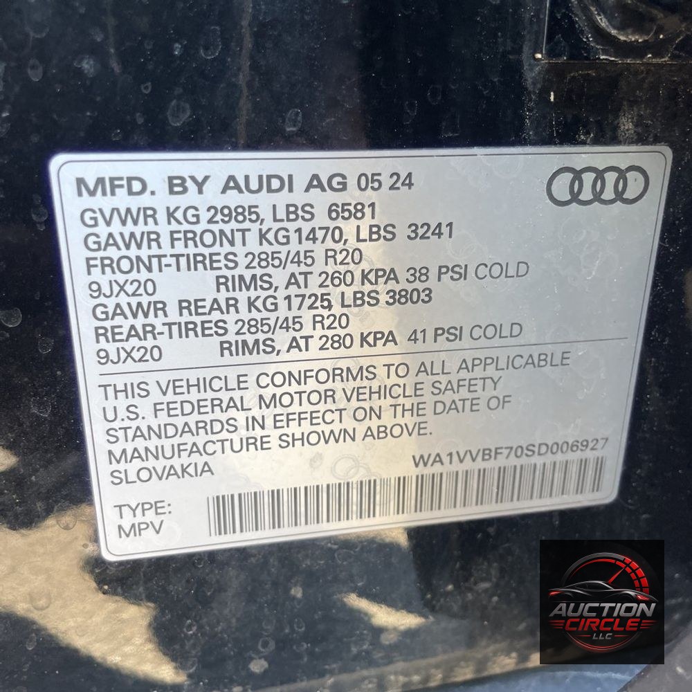 2025 Audi Q7 Prestige 55