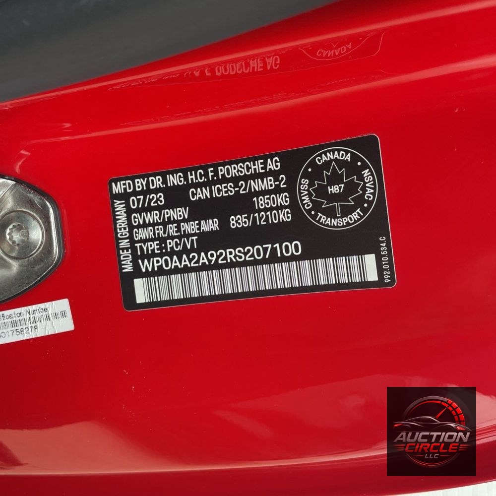 2024 Porsche 911 Carrera T