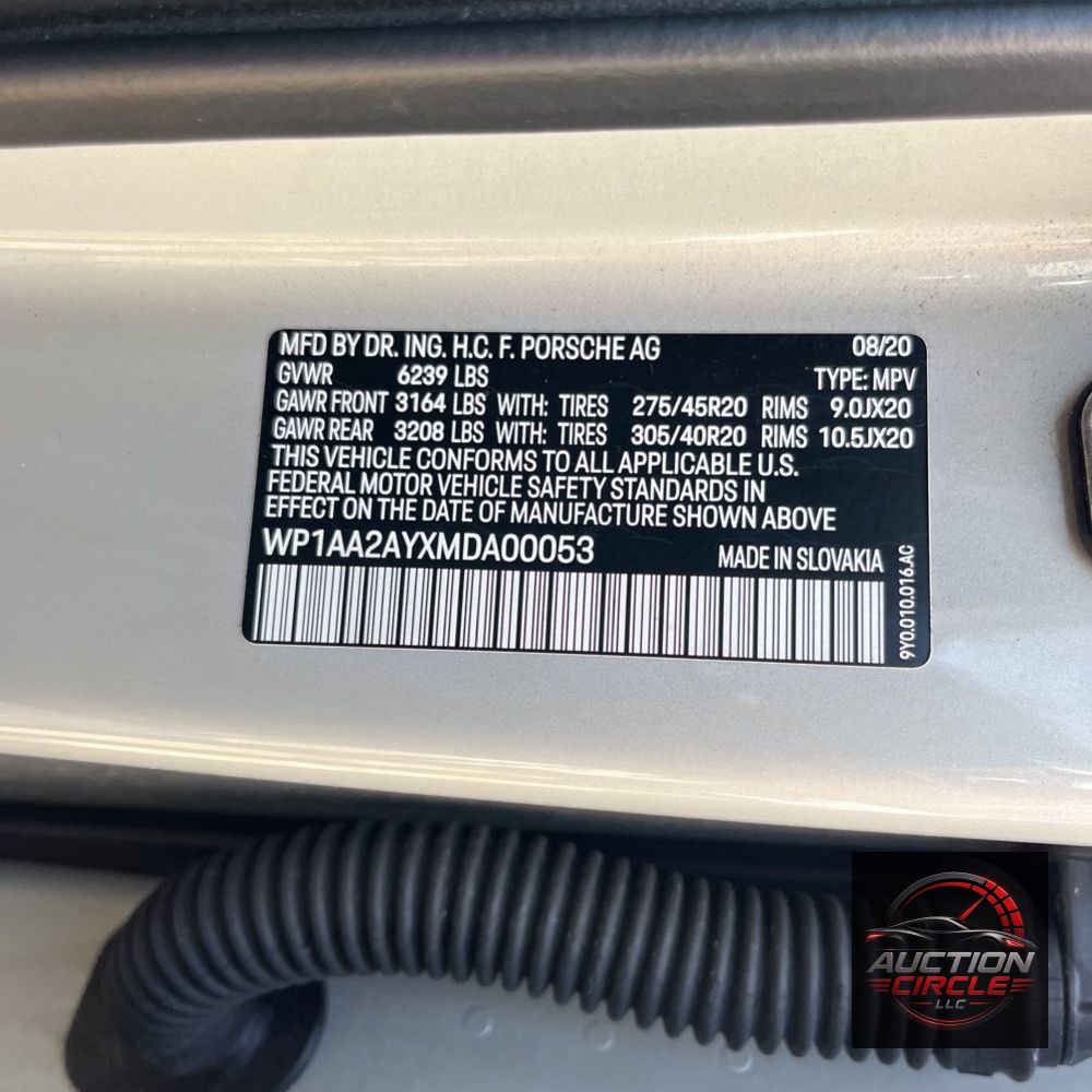 2021 Porsche Cayenne Base