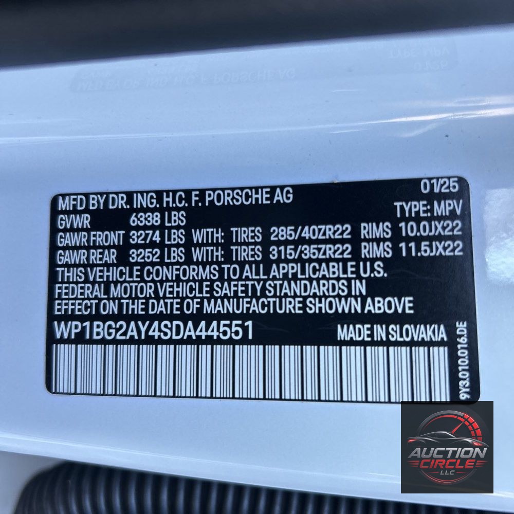 2025 Porsche Cayenne GTS
